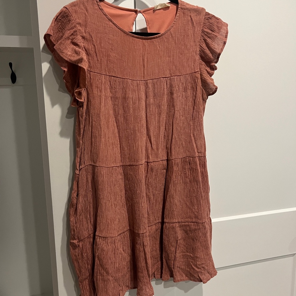 Altar'd State Pink Mini Dress